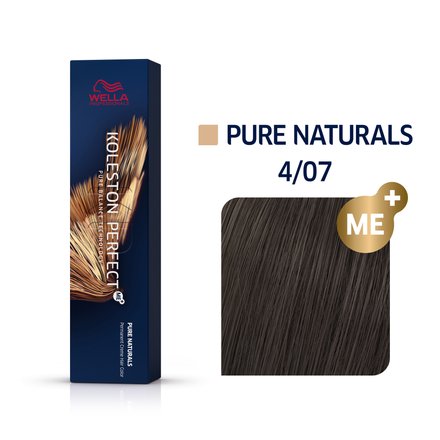 Wella Professionals Koleston Perfect Me+ Pure Naturals colore per capelli permanente professionale 4/07 60 ml