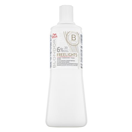 Wella Professionals Blondor Freelights 6% 20 Vol. emulsione di sviluppo per schiarire i capelli 1000 ml