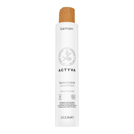 Kemon Actyva Benessere Shampoo shampoo rinforzante per la sensibilità del cuoio capelluto 250 ml