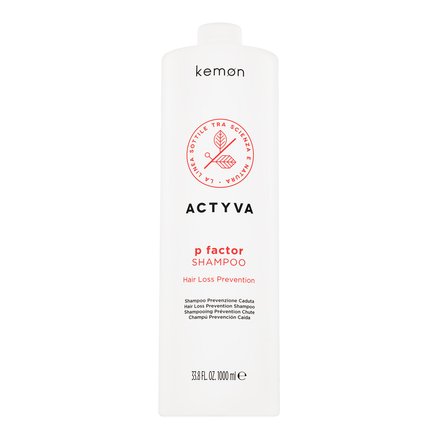 Kemon Actyva P Factor Shampoo shampoo nutriente per capelli sottili 1000 ml