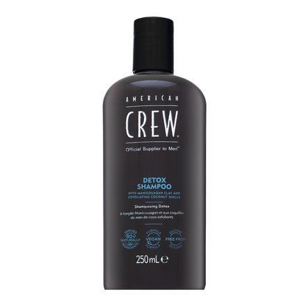 American Crew Detox Shampoo shampoo detergente con effetto peeling 250 ml