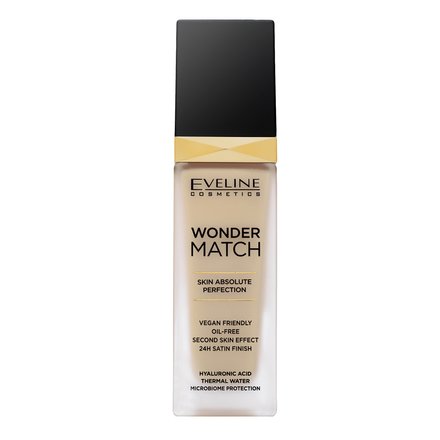 Eveline Wonder Match Skin Absolute Perfection fondotinta lunga tenuta per l' unificazione della pelle e illuminazione 05 Light Porcelain 30 ml