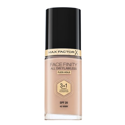 Max Factor Facefinity All Day Flawless Flexi-Hold 3in1 Primer Concealer Foundation SPF20 fondotinta liquido 3in1 42 30 ml