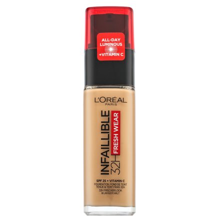 L´Oréal Paris Infaillible 32H Fresh Wear fondotinta lunga tenuta Natural Linen 30 ml