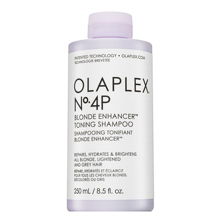 Olaplex Blonde Enhancer Toning Shampoo No.4P shampoo tonico per capelli biondi 250 ml