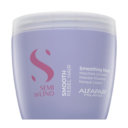 Alfaparf Milano Semi Di Lino Smooth Smoothing Mask maschera levigante per capelli ruvidi e ribelli 500 ml