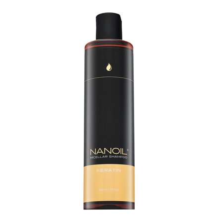 Nanoil Micellar Shampoo Keratin shampoo detergente per capelli danneggiati 300 ml