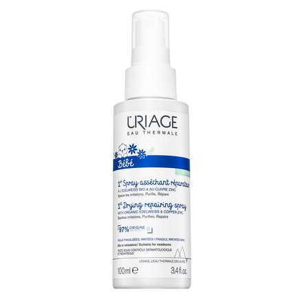 Uriage Bébé spray assorbente riparatore con rame e zinco 1st Drying Repairing Spray 100 ml
