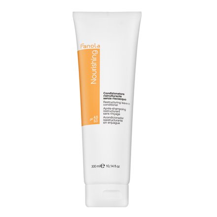 Fanola Nourishing Restructuring Leave-In Conditioner balsamo senza risciacquo per capelli secchi e danneggiati 300 ml