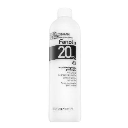 Fanola Perfumed Hydrogen Peroxide 20 Vol./ 6% emulsione di sviluppo per tutti i tipi di capelli 300 ml