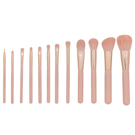 MIMO Makeup Brush Set Pink 12 Pcs set di pennelli