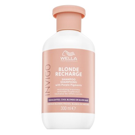 Wella Professionals Invigo Blonde Recharge Shampoo with Purple Pigments shampoo neutralizzante per capelli biondi 300 ml