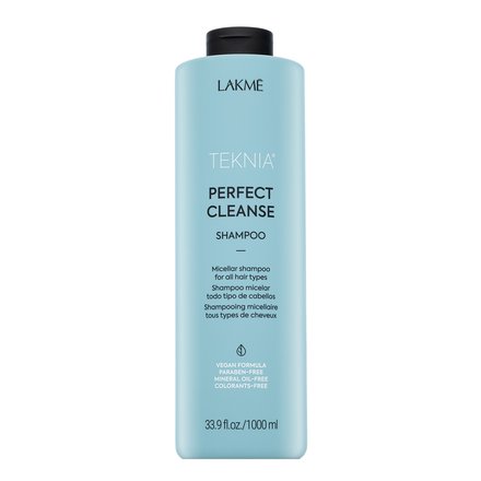 Lakmé Teknia Perfect Cleanse Shampoo shampoo detergente per tutti i tipi di capelli 1000 ml