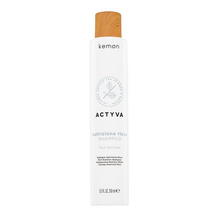 Kemon Actyva Nutrizione Rich Shampoo shampoo nutriente per capelli ruvidi e secchi 250 ml