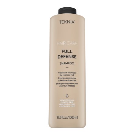 Lakmé Teknia Full Defense Shampoo shampoo rinforzante per capelli deboli 1000 ml