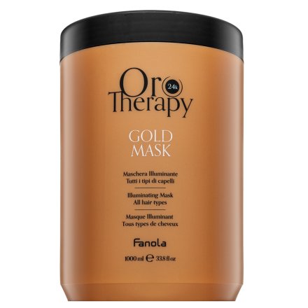 Fanola Oro Therapy 24k Gold Mask maschera per tutti i tipi di capelli 1000 ml