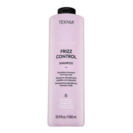 Lakmé Teknia Frizz Control Shampoo shampoo levigante per capelli ruvidi e ribelli 1000 ml
