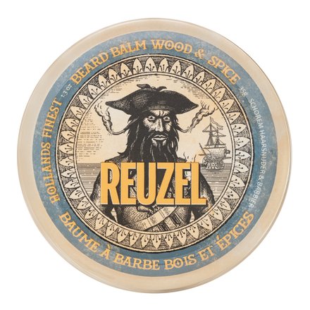 Reuzel Beard Balm Wood & Spice balsamo per la barba 35 g