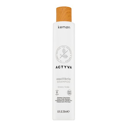 Kemon Actyva Equilibrio Shampoo shampoo detergente per capelli rapidamente grassi 250 ml
