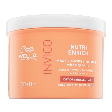 Wella Professionals Invigo Nutri-Enrich Mask with Goji Berry maschera nutriente per capelli secchi e danneggiati 500 ml