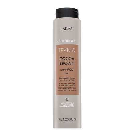 Lakmé Teknia Color Refresh Cocoa Brown Shampoo shampoo colorante per capelli castani 300 ml