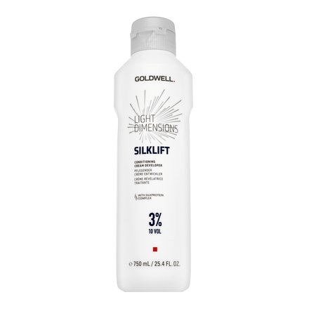 Goldwell Light Dimensions Silklift Conditioning Cream Developer emulsione di sviluppo per tutti i tipi di capelli 3% 10 Vol. 750 ml
