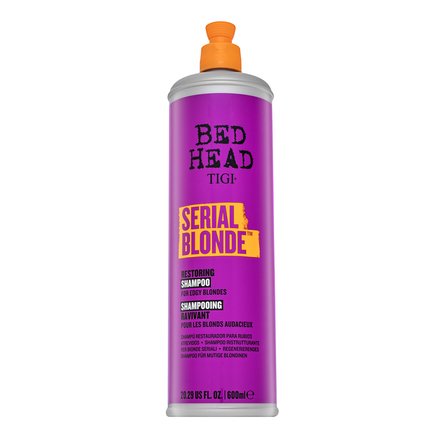Tigi Bed Head Serial Blonde Restoring Shampoo shampoo rinforzante per capelli biondi 600 ml