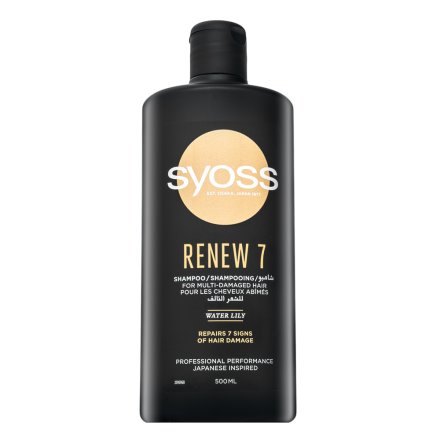 Syoss Renew 7 Complete Repair Shampoo shampoo rinforzante per capelli danneggiati 500 ml