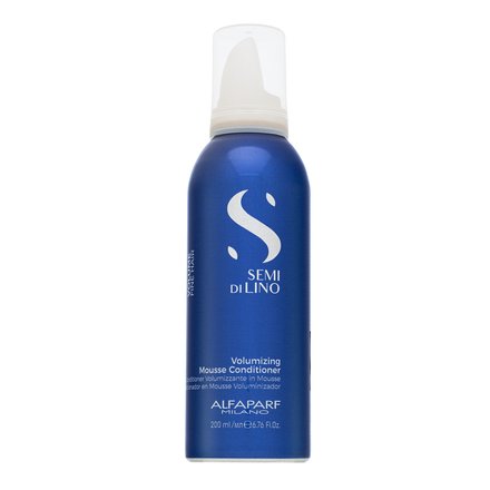 Alfaparf Milano Semi Di Lino Volume Volumizing Mousse Conditioner balsamo in schiuma per volume e rafforzamento dei capelli 200 ml