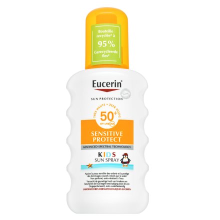 Eucerin Sensitive Protect crema abbronzante SPF50+ Kids Sun Spray 200 ml
