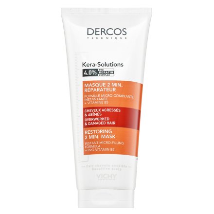 Vichy Dercos Kera-Solutions Restoring 2min Mask maschera per capelli molto danneggiati 200 ml