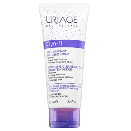 Uriage Gyn-8 emulsione per l'igiene intima Soothing Cleansing Gel Intimate Hygiene 100 ml
