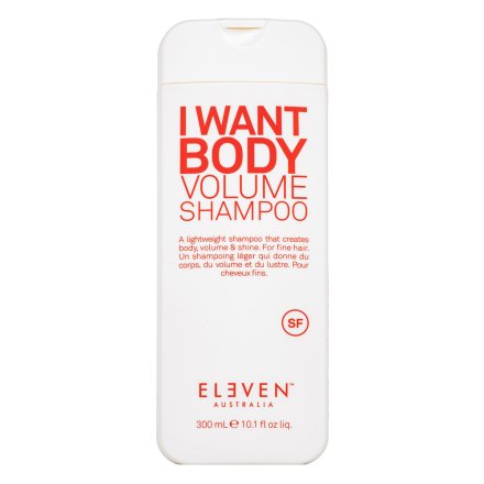 Eleven Australia I Want Body Volume Shampoo shampoo rinforzante per capelli fini senza volume 300 ml