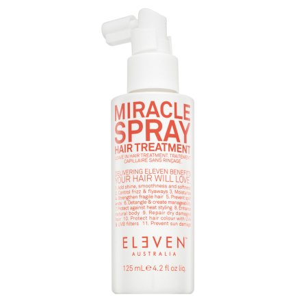 Eleven Australia Miracle Spray Hair Treatment Spray per lo styling per morbidezza e lucentezza dei capelli 125 ml