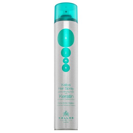 Kallos Keratin Hair Spray Extra Strong Hold lacca forte per capelli con cheratina 750 ml