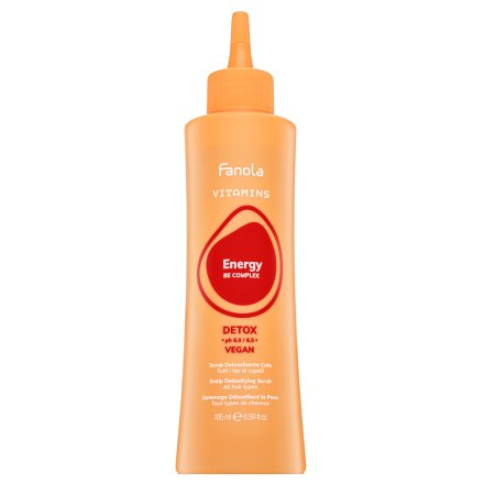 Fanola Vitamins Energy Detox Scalp Detoxifying Scrub peeling per il cuoio capelluto 195 ml