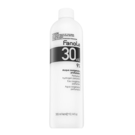 Fanola Perfumed Hydrogen Peroxide 30 Vol./ 9% emulsione di sviluppo per tutti i tipi di capelli 300 ml