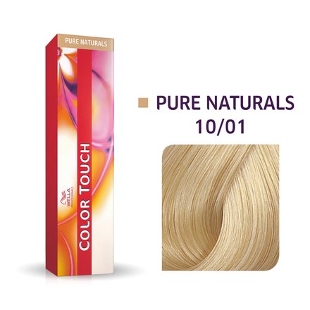 Wella Professionals Color Touch Pure Naturals colore demi-permanente professionale con effetto multidimensionale 10/01 60 ml