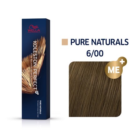 Wella Professionals Koleston Perfect Me+ Pure Naturals colore per capelli permanente professionale 6/00 60 ml