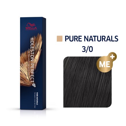 Wella Professionals Koleston Perfect Me+ Pure Naturals colore per capelli permanente professionale 3/0 60 ml