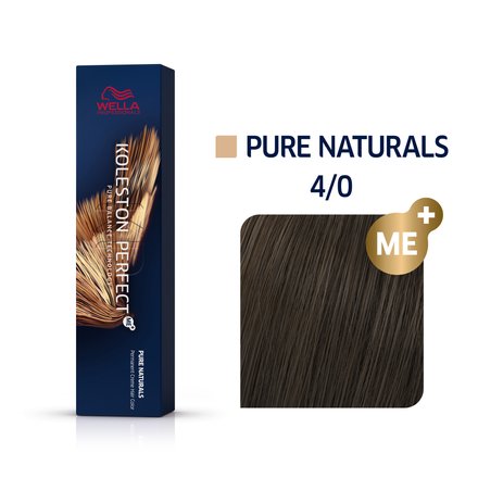 Wella Professionals Koleston Perfect Me+ Pure Naturals colore per capelli permanente professionale 4/0 60 ml