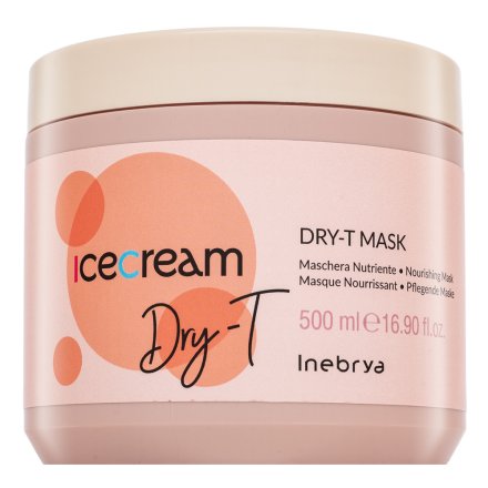 Inebrya Ice Cream Dry-T Dry-T Mask maschera idratante per capelli secchi e fragili 500 ml