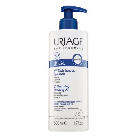 Uriage Bébé olio detergente in schiuma 1st Cleansing Soothing Oil 500 ml