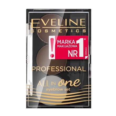 Eveline All in One Eyebrow Set kit per sopracciglia 02 1,7 g