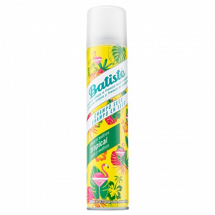 Batiste Dry Shampoo Coconut&Exotic Tropical shampoo secco per tutti i tipi di capelli 200 ml