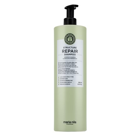 Maria Nila Structure Repair Shampoo shampoo nutriente per capelli secchi e danneggiati 1000 ml