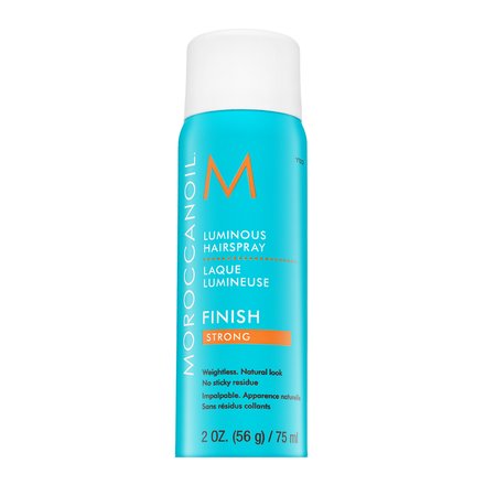 Moroccanoil Finish Luminous Hairspray Strong lacca forte per capelli per la lucentezza dei capelli 75 ml