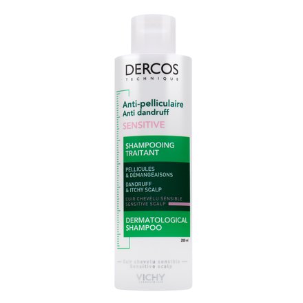 Vichy Dercos Anti-Dadruff Sensitive Advanced Action Shampoo shampoo protettivo per la sensibilità del cuoio capelluto 200 ml