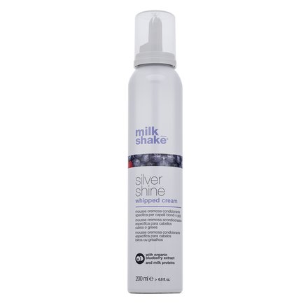 Milk_Shake Silver Shine Whipped Cream balsamo senza risciacquo per capelli biondo platino e grigi 200 ml