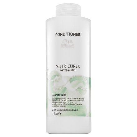 Wella Professionals Nutricurls Waves & Curls Conditioner balsamo nutriente per capelli mossi e ricci 1000 ml